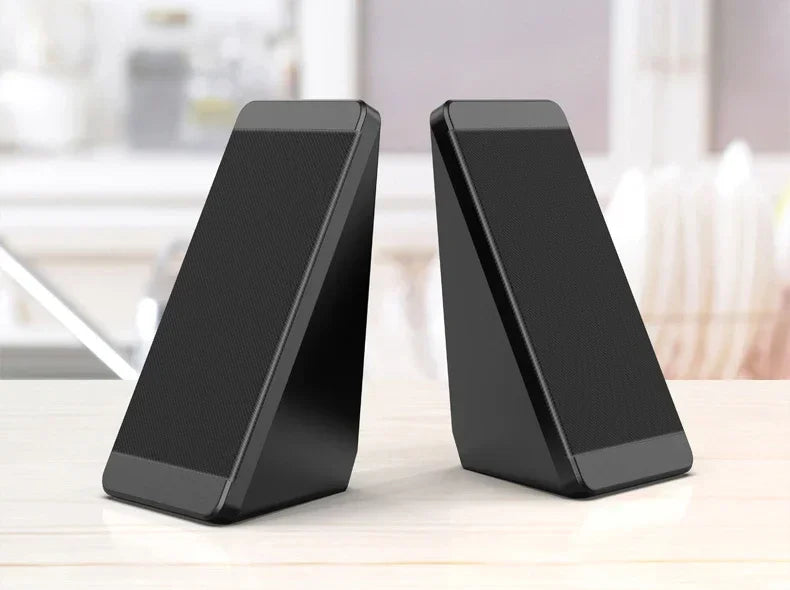 Altoparlante del computer PC Cassa di risonanza Musica per laptop Caixa De Som Sistema audio stereo USB portatile Bocina Deflettore Acustica Baffe Forte