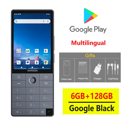 Qin F25 MTK8786 Non sbloccare Google Play Android 14 Schede SIM doppie 6 GB + 128 GB 2700 mAh WIFI Bluetooth Touch Schermo da 3,54 pollici