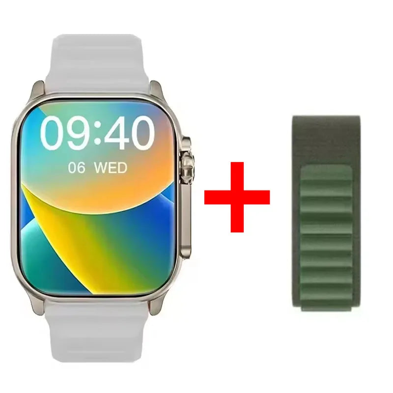 Nuovo Smartwatch 2026 Watch 10 Ultra 49mm con NFC, GPS, Chiamate Bluetooth, Musica BT, Giochi e Ricarica Wireless per Uomo e Donna
