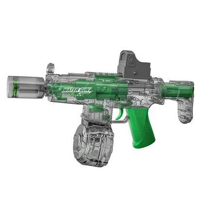 Pistola Ad Acqua Elettrica Con Sensore Automatico E Luci Giocattolo Estivo Per Bambini Sulla Spiaggia