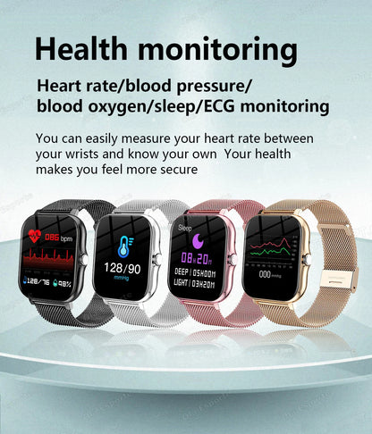 20226 Nuovo smartwatch da 1,83 pollici Notifiche di chiamata Monitoraggio del sonno Monitoraggio dell'attività Smart Watch compatibile con Android e iOS