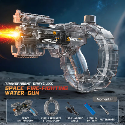 Pistola Ad Acqua Elettrica Potente Per Esterni Blaster Acqua Spruzzi Per Spiaggia E Giochi Estivi