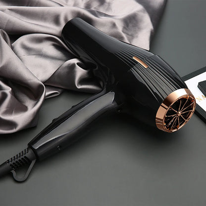 Asciugacapelli 6 in 1 ad alta potenza e basso rumore, potente asciugacapelli a vento caldo e freddo ad asciugatura rapida per lo styling dei capelli in viaggio a casa