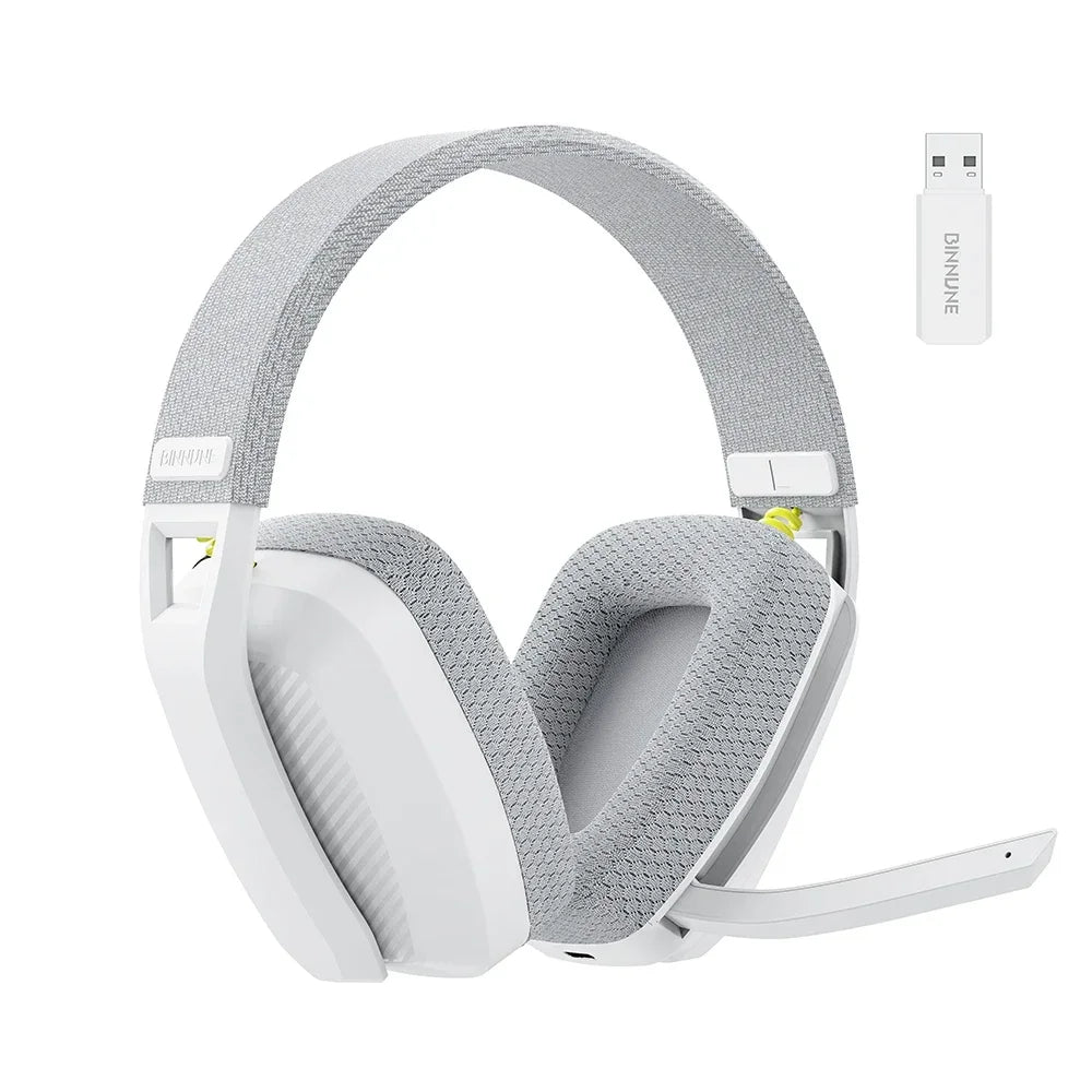 Cuffie Da Gioco Wireless 2,4 GHz Con Microfono ANC Per PS5 PS4 PC Mac Suono Chiaro E Connessione Stabile