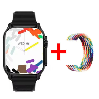 Nuovo Smartwatch 2026 Watch 10 Ultra 49mm con NFC, GPS, Chiamate Bluetooth, Musica BT, Giochi e Ricarica Wireless per Uomo e Donna