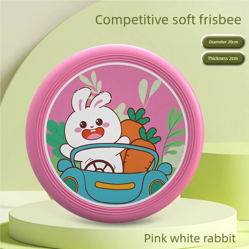 Frisbee Gomma Morbida Per Bambini Sicuro Per Gioco All'Aperto Spiaggia Giardino Unisex