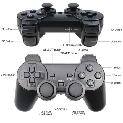 2 controller di gioco wireless 2.4G senza ritardo per PC, joystick USB per PC, Android TV, compatibili con GD10/M8/G5/G11 Pro GAME BOX