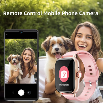 Orologio Smartwatch Impermeabile 1,83 Pollici con Risposta Chiamata Monitoraggio Sonno e Contapassi IPhone e Android