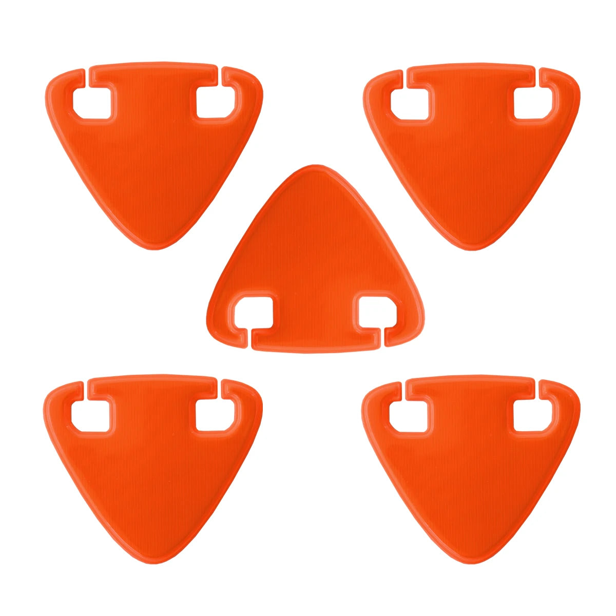 Set Da 5 Adesivi Riflettenti Per Bicicletta Luminose Notturne Per Strada Fatbike