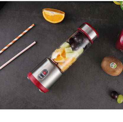 Spremiagrumi Elettrico USB Ricaricabile Multifunzionale Frullatore Estrattore di Succo
