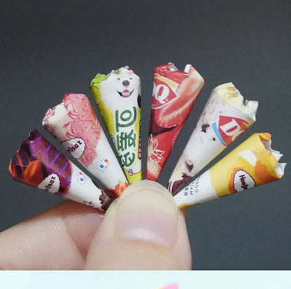 Miniatura Mini Gelato Birra Può Alimenti Snack Bevande Modello Per Blyth Ob11 Bambole Accessori Per Bambini Giochi Di Imitazione Supermercato Giocattoli