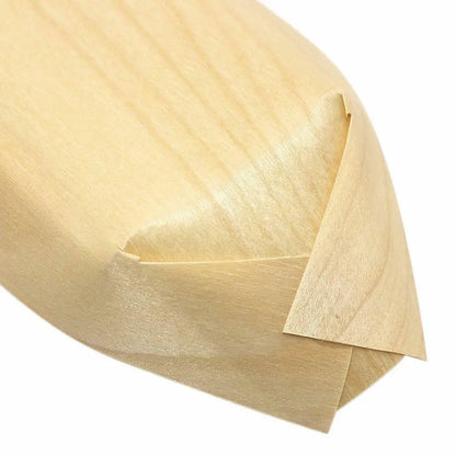 Vassoio Usa e Getta In Legno Di Pino, Set Da 50 Pezzi Per Ristorazione Domestica