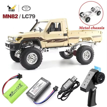 MN82S MN82 Toyota Rc 4x4 Rc CAR 2.4g 1/12 Full Scale Off-road telecomando RC Crawler CAR ragazzo telecomando auto giocattolo regalo