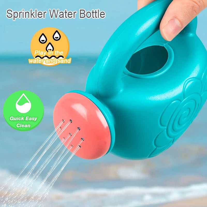 Set Giochi Spiaggia Per Bambini Con Secchiello E Paletta Per Sabbia E Attrezzi Da Acqua Estivi