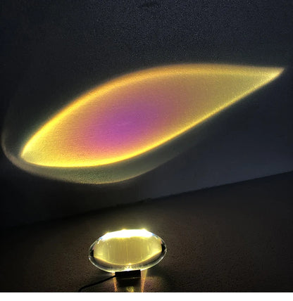 Lampada Da Tavolo Design Italiano Led Cristallo Eye Of The Sky Luce Notturna Per Soggiorno E Camera Da Letto