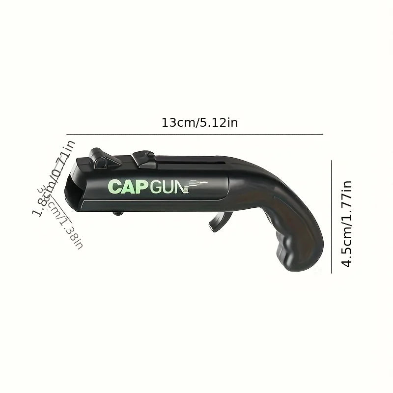 Apribottiglie Pistola a Cappuccio Divertente Per Bar Domestici e Feste Regalo per Uomo Birra