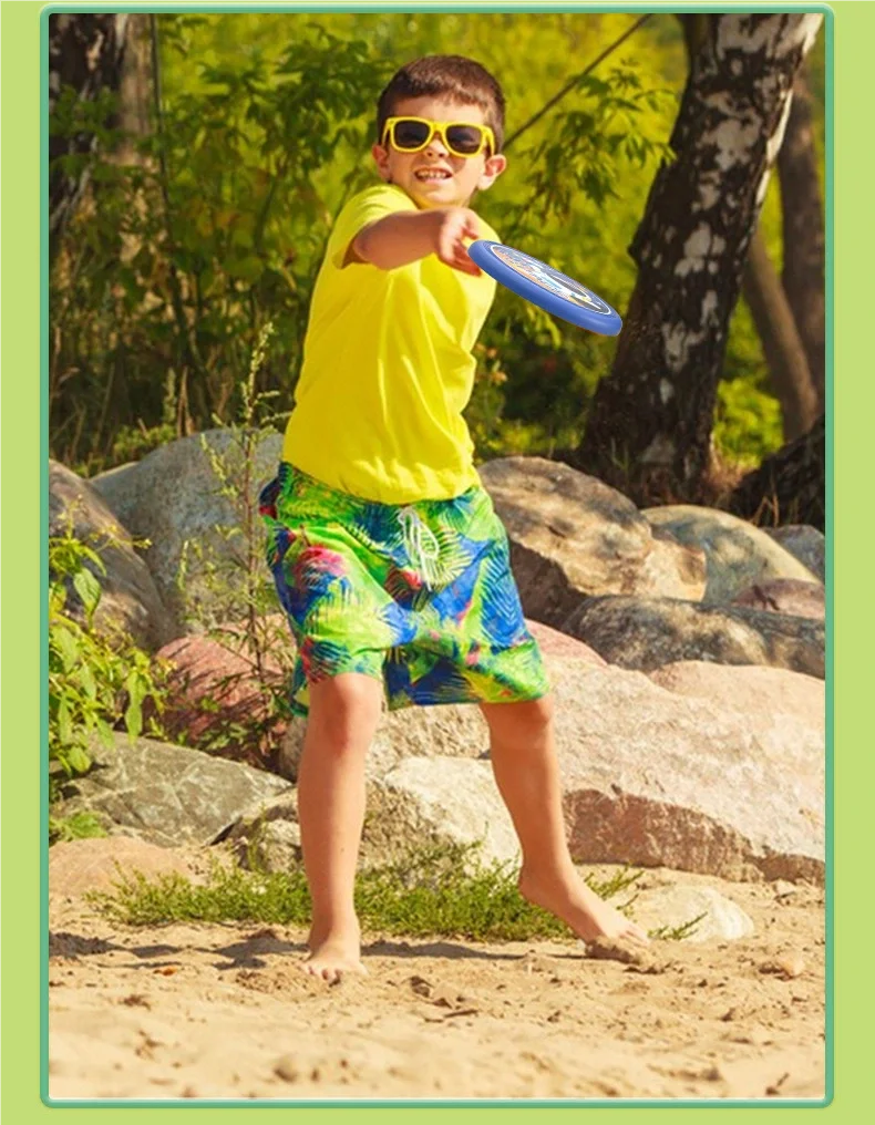 Frisbee Gomma Morbida Per Bambini Sicuro Per Gioco All'Aperto Spiaggia Giardino Unisex