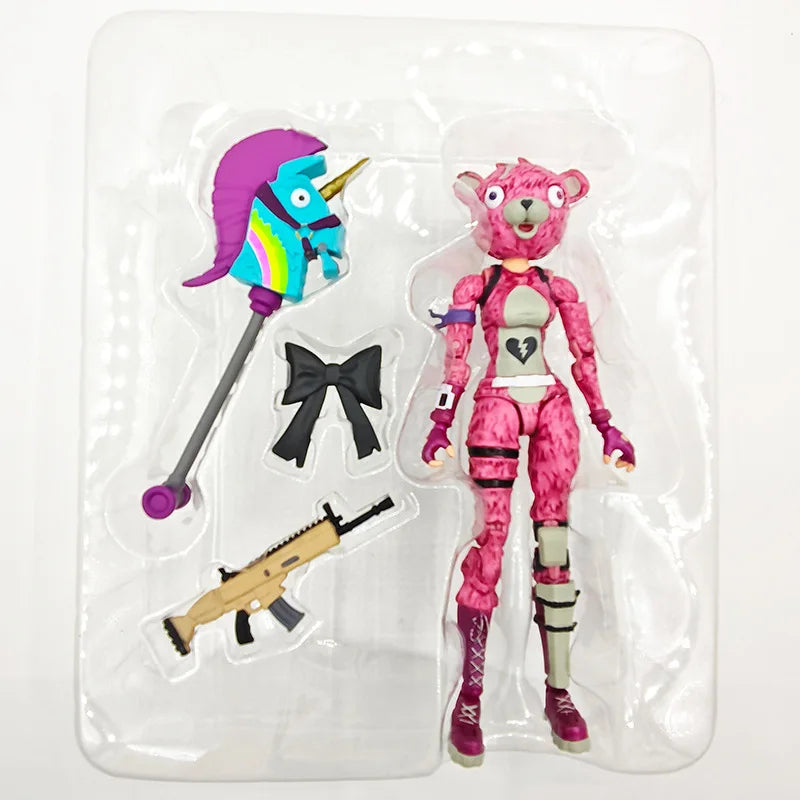 Figura Collezione Fortnite Premium Action Figure Raptor Black Knight Skull Trooper Cuddle Team Leader MogulMaster