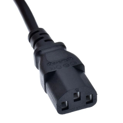 Cavo di alimentazione svizzero in rame puro nero Svizzera IEC C13 Cavo di prolunga di alimentazione CA 1,5 m 5 piedi per PC desktop Monitor per computer 10A250V