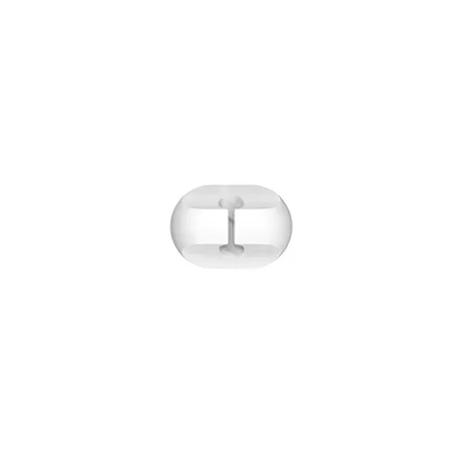 VIKEFON Cavo Cavo Organizzatore di cavi Avvolgicavo USB in silicone Clip di gestione Autoadesive per Mouse Tastiera Auricolare per iPhone