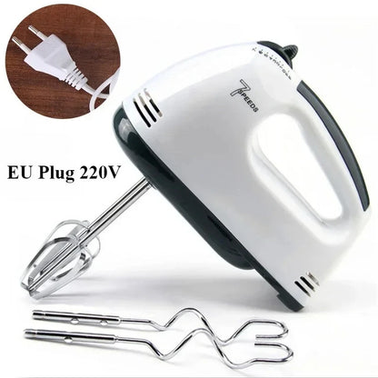 Frullatore Elettrico Portatile a 7 Velocità per Dolci Creme e Impasti Domestici