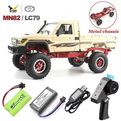 MN82S MN82 Toyota Rc 4x4 Rc CAR 2.4g 1/12 Full Scale Off-road telecomando RC Crawler CAR ragazzo telecomando auto giocattolo regalo