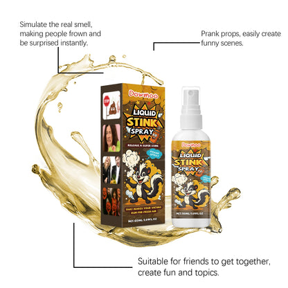 Spray Realistico Con Odore Di Cacca Per Scherzi E Feste Trucco Portatile E Sicuro