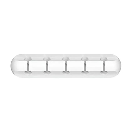 VIKEFON Cavo Cavo Organizzatore di cavi Avvolgicavo USB in silicone Clip di gestione Autoadesive per Mouse Tastiera Auricolare per iPhone
