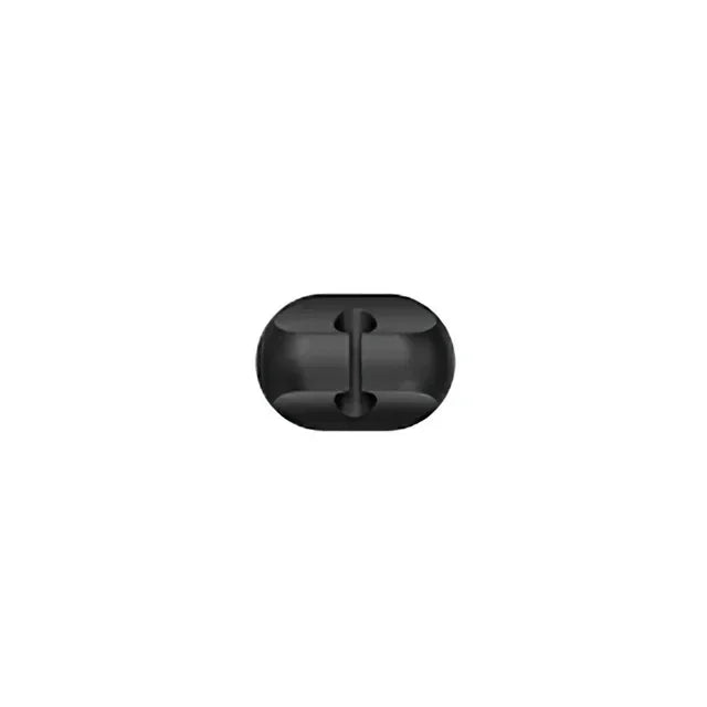 VIKEFON Cavo Cavo Organizzatore di cavi Avvolgicavo USB in silicone Clip di gestione Autoadesive per Mouse Tastiera Auricolare per iPhone