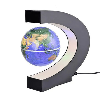 Globo a Levitazione Magnetica con Mappa del Mondo Led Sfera Decorativa per Casa Regalo di Compleanno