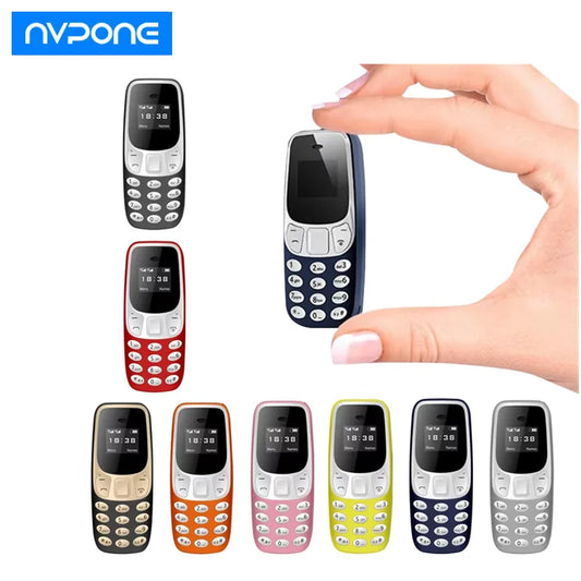 Telefono Mini Portatile L8star BM10 Doppia SIM Lettore MP3 FM Sbloccato Con Funzione Cambio Voce
