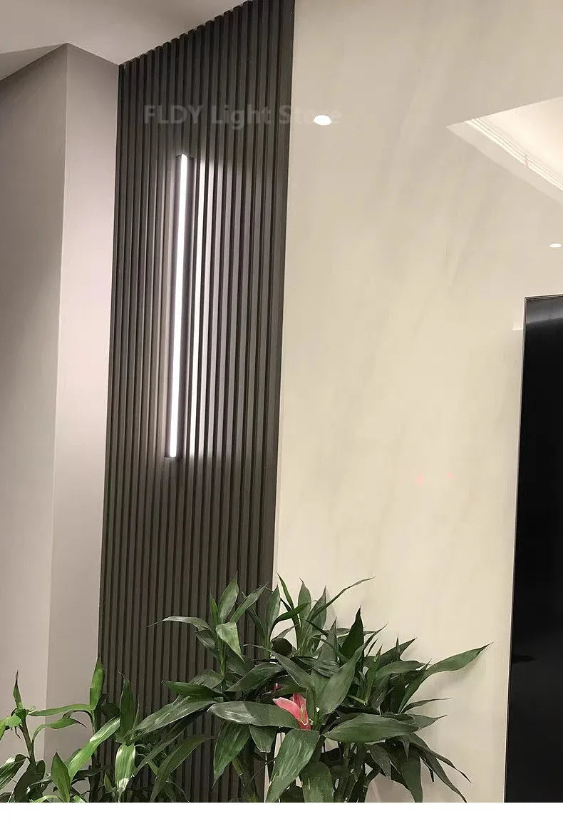 Lampada Da Parete Impermeabile Esterni Led Luce Giardino Recinzione Balcone Cancello Design Moderno