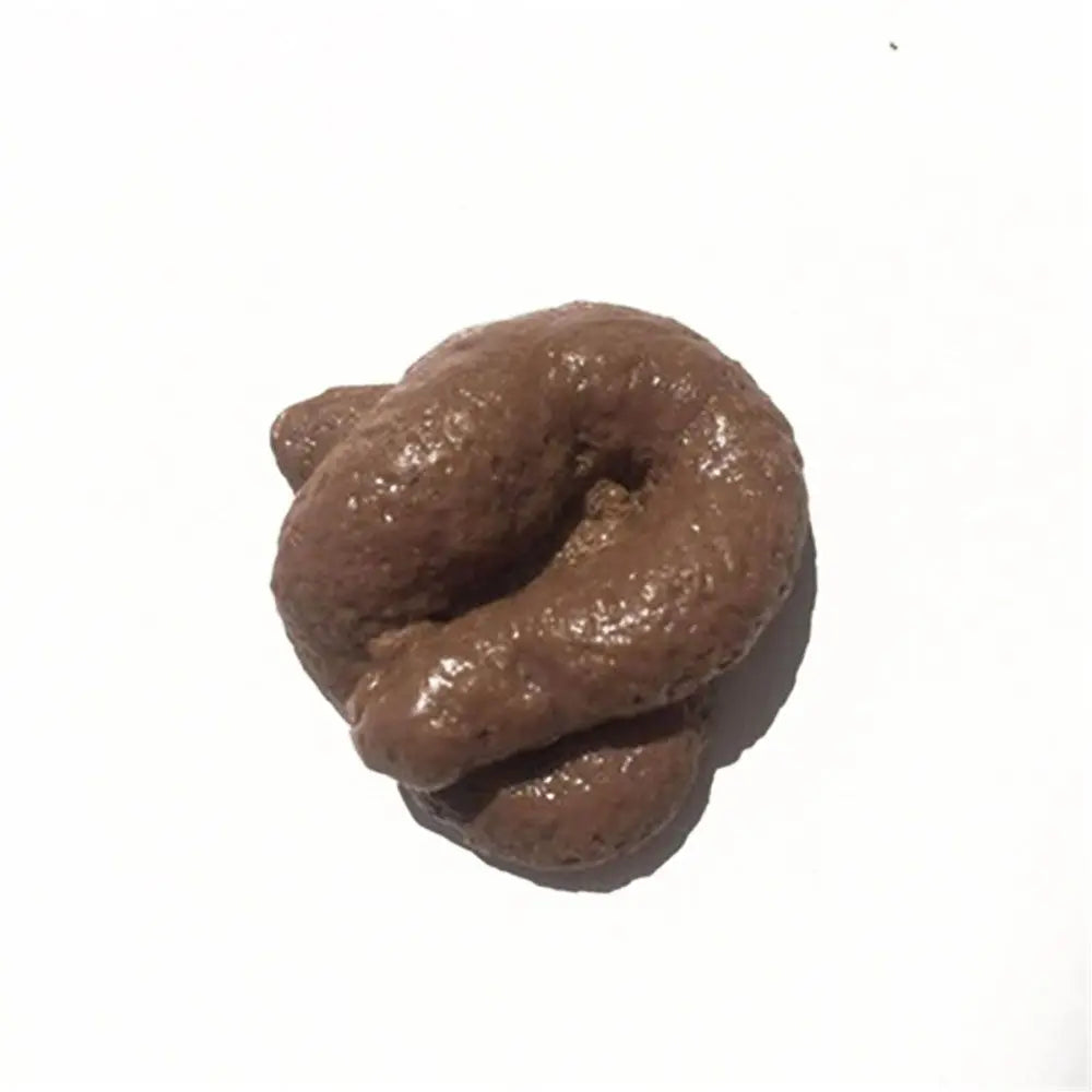 Giocattolo Realistico A Forma Di Cacca Per Adulti, Umoristico E Sicuro, Diametro 4 Cm Spessore 1,5 Cm