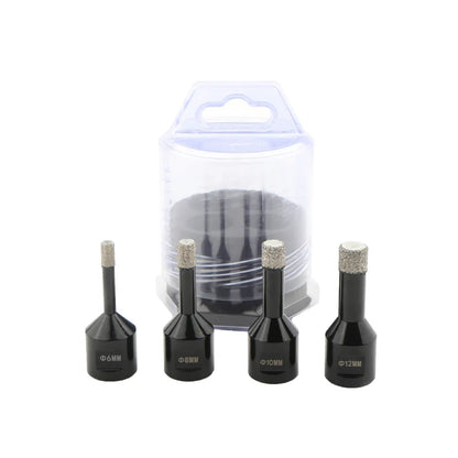 Set Seghe A Tazza M14 Punte Diamantate Per Forare A Secco Piastrelle Porcellana Marmo Granito 5 6 8 12 Pezzi