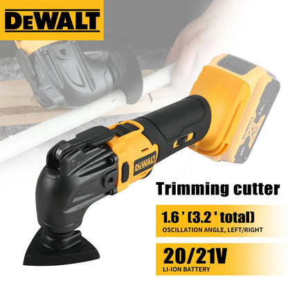 DeWalt Utensile Multifunzione Oscillante Senza Fili 21V Brushless con 5 Accessori Cambio Rapido Senza Attrezzi