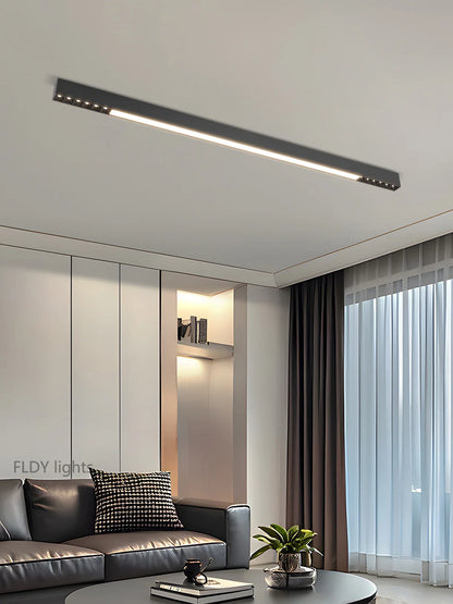 Lampada Da Soffitto A Led Moderna Nordic Nero Per Soggiorno Cucina Ingresso Ufficio
