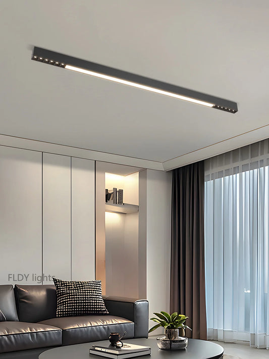 Lampada Da Soffitto A Led Moderna Nordic Nero Per Soggiorno Cucina Ingresso Ufficio