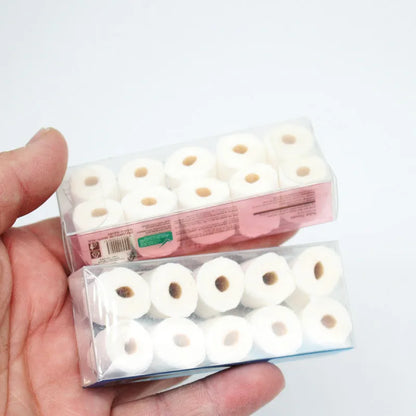Rotolo Di Carta Igienica In Miniatura Scala 1 12 Per Casa Delle Bambole Accessorio Decorazione Bagno Giocattolo