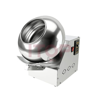 Macchina Di Rivestimento Cioccolato Con Rullo Da 30 Cm Per Caramelle Dolci In Acciaio Inox 535 W 220 V