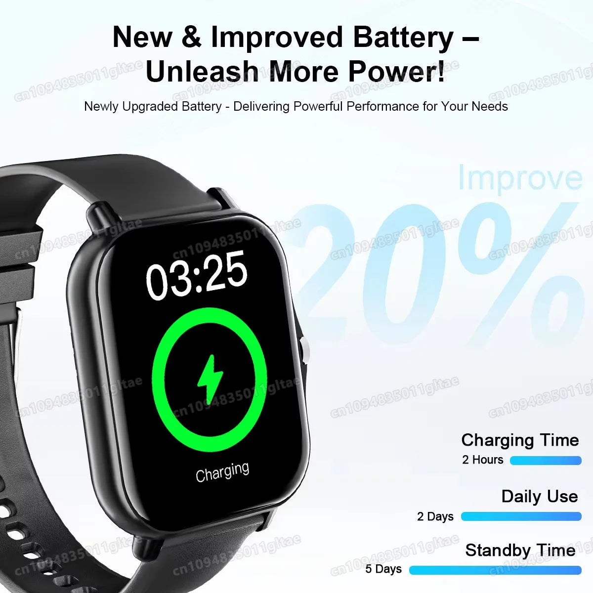 Nuovo Smartwatch con Chiamata BT, Monitoraggio Salute e Sonno, Schermo HD da 1.80'', Orologio Intelligente per Bambini, Impermeabile, Braccialetto Sportivo alla Moda per Donne e Uomini