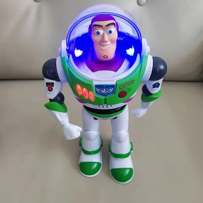 Nuovo disponibile Toy Story Buzz Lightyear Robot da passeggio elettrico bambola Action Figure Pixar modello giocattolo adatto per regalo di compleanno per bambini