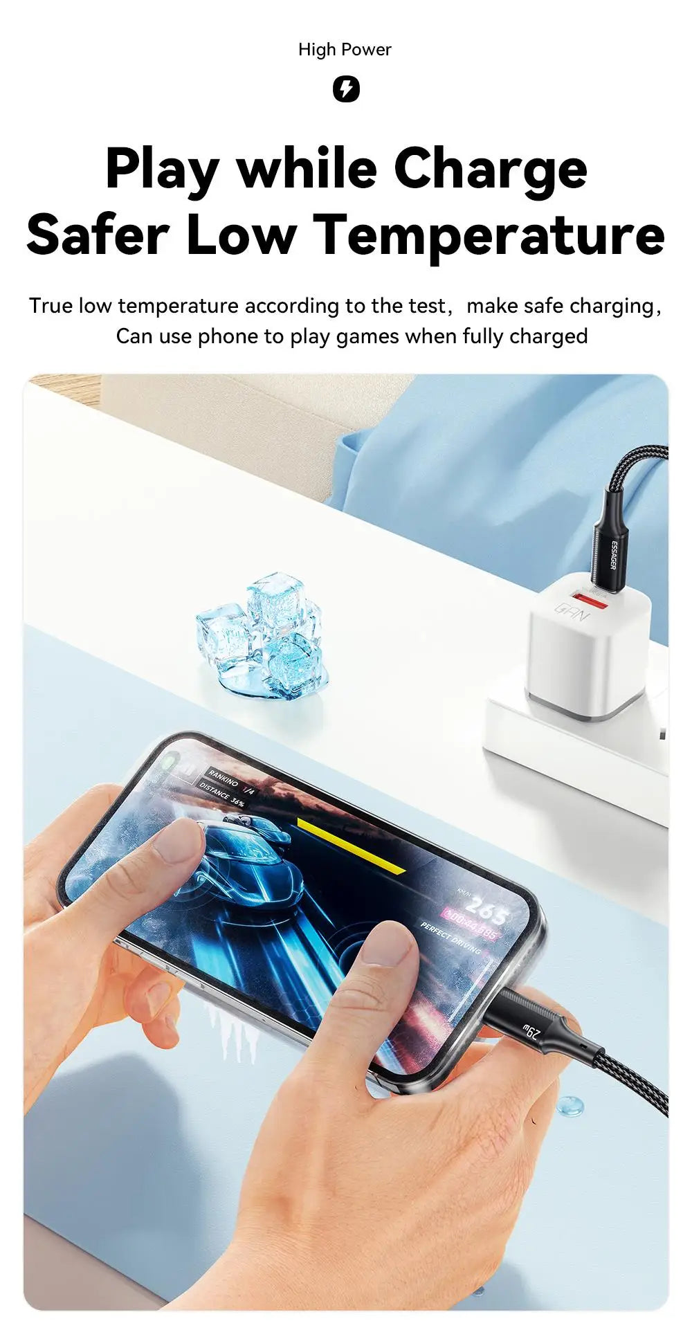 Cavo USB C Ricarica Veloce da 29 W per iPhone 14 13 12 11 Pro Max iPad e MacBook