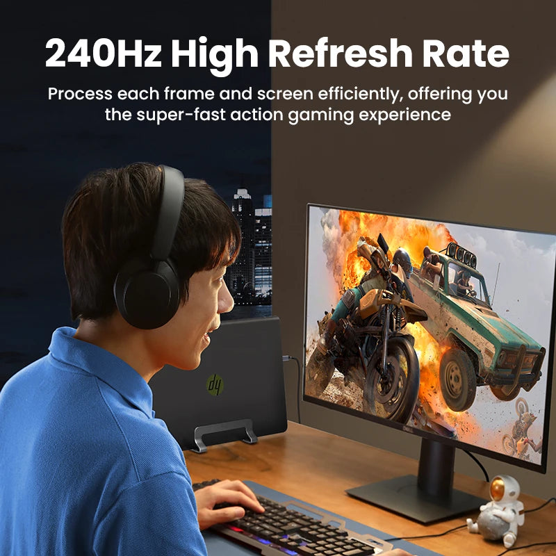 UGREEN Cavo USB C a 4K 8K compatibile HDMI 8K/60Hz 4K/120Hz per MacBook Pro iMac iPad Pro per Samsung Galaxy USB C a HDMI 2.1