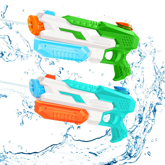 Pistola ad Acqua 530cc Adatta a Bambini e Adulti, Spruzzatore a Lunga Gittata per Piscina e Spiaggia