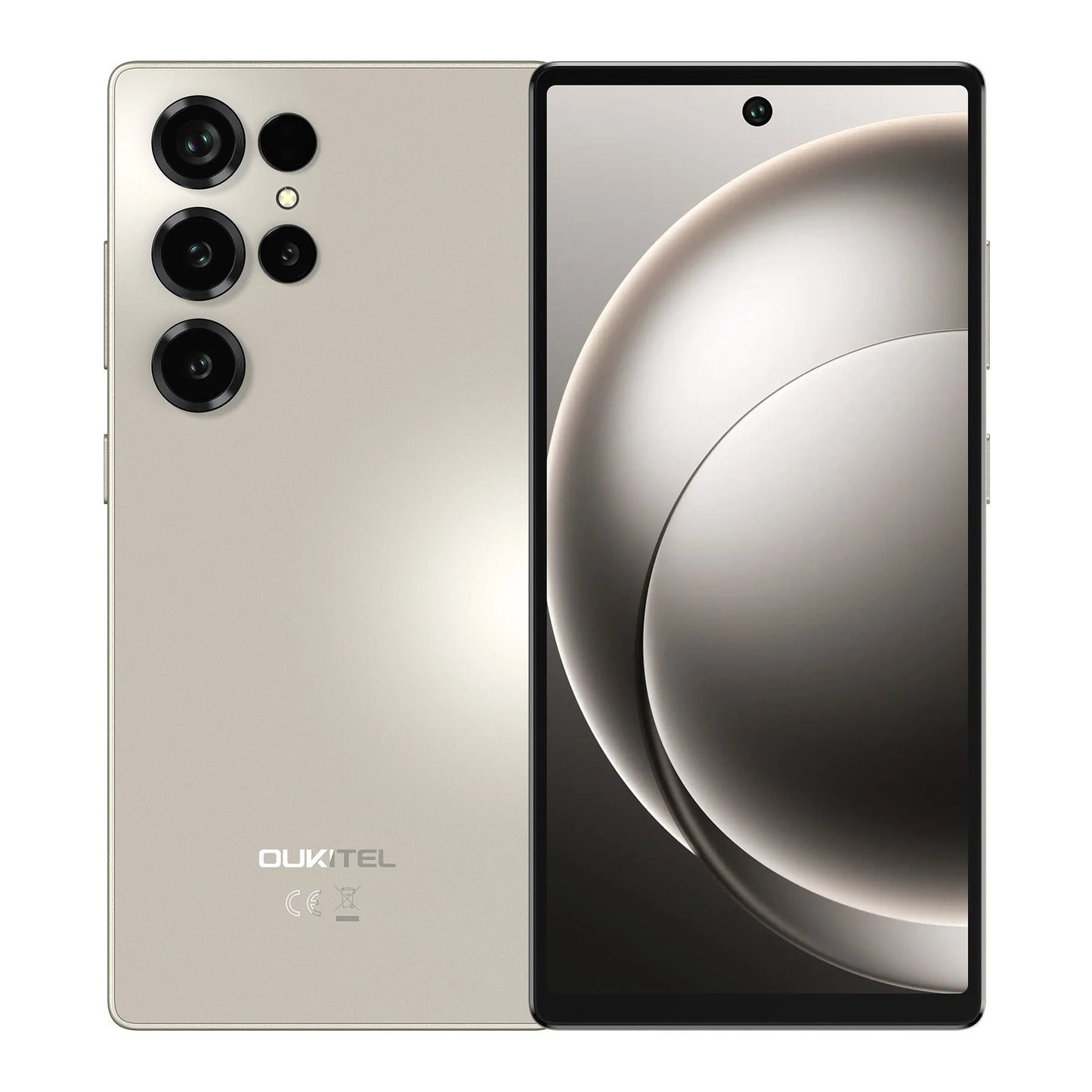 Smartphone OUKITEL C66 Android 16, Telefono 6.73” HD+ 24GB(8+16)+256GB, 5150mAh Dual 4G NFC, 120Hz, Fotocamera Principale 64MP