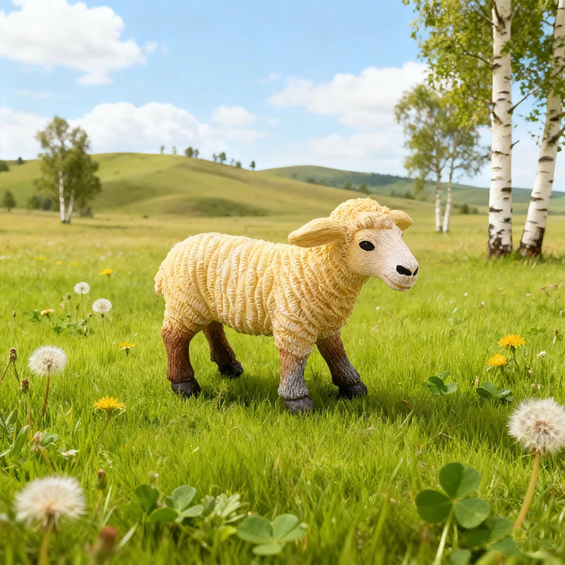 Oenux Modello Fattoria Fauna Selvatica Figurine Animali Per Bambini Regalo Educativo Interattivo