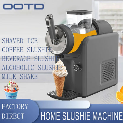 Macchina Domestica Automatica per Granita Gelato Morbido e Bevande Congelate Facile da Usare