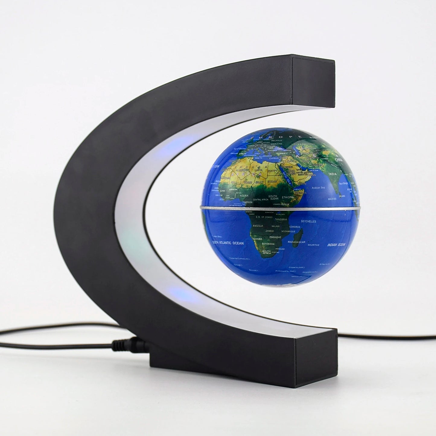 Globo a Levitazione Magnetica con Mappa del Mondo Led Sfera Decorativa per Casa Regalo di Compleanno