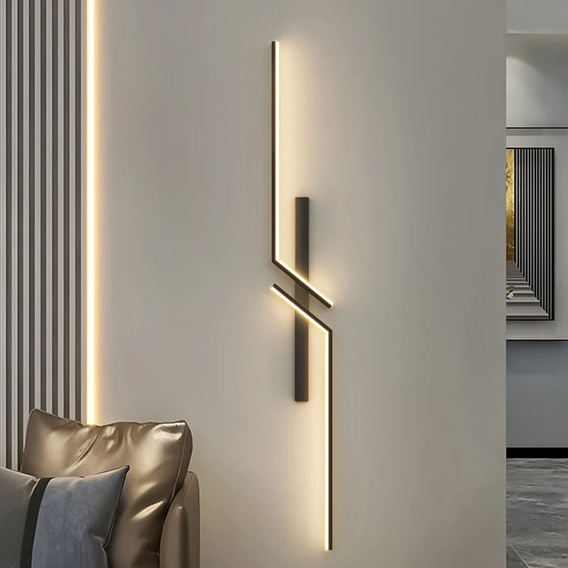 Lampada Da Parete A LED Per Camera Da Letto E Soggiorno Sconce Minimalista Con Illuminazione Uniforme