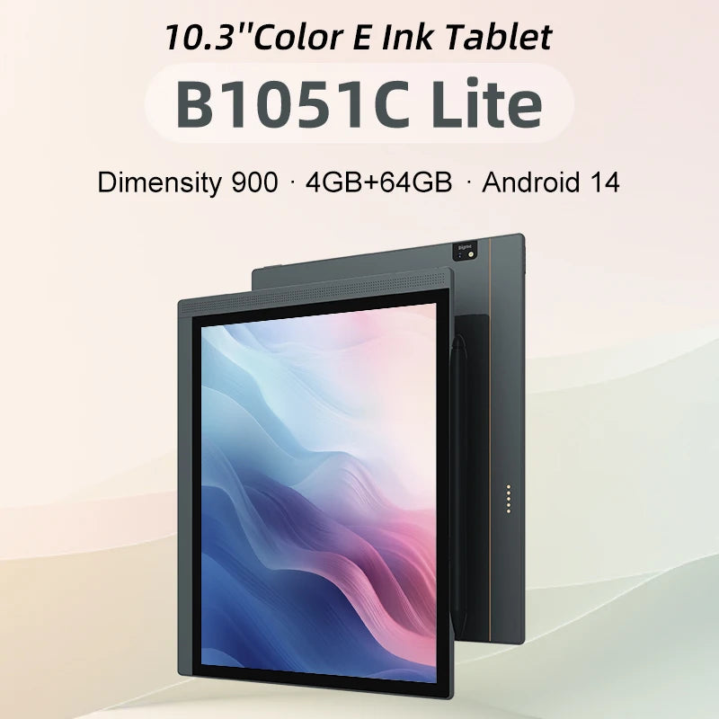 Bigme B1051C Pro Lettore Ebook A Colori E Ink Da 10,3 Pollici Android 14 Dimensity 1080 8GB RAM 256GB ROM